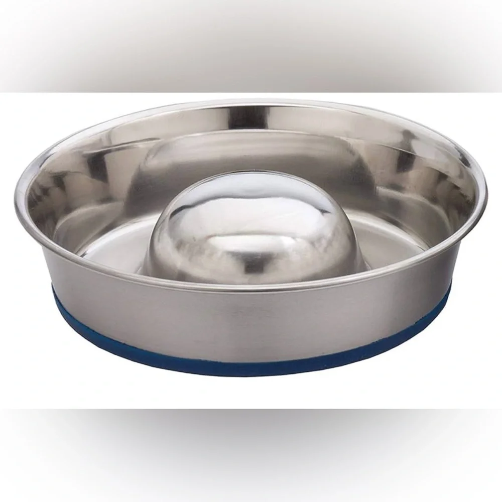 Stainless Steel Anti-Spill Pet Bowl